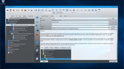 Built-in email client