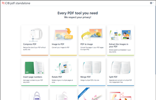 CIB PDF Standalone screenshot 1