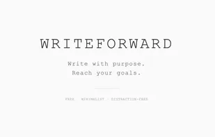 WriteForward screenshot 1
