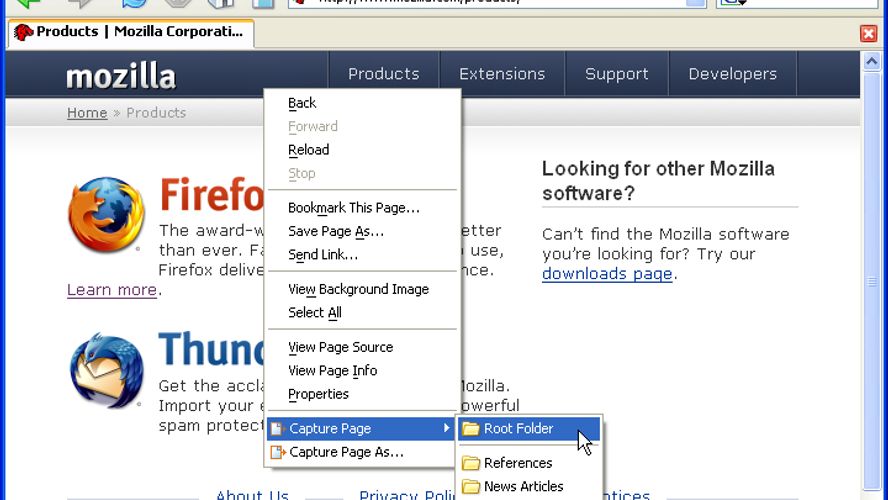 ScrapBook Firefox extension, which helps you AlternativeTo