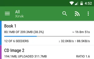 Transdroid screenshot 1