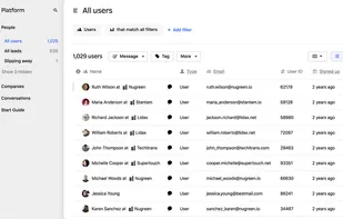 Intercom screenshot 1