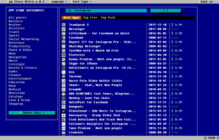 Retro App Store screenshot 1