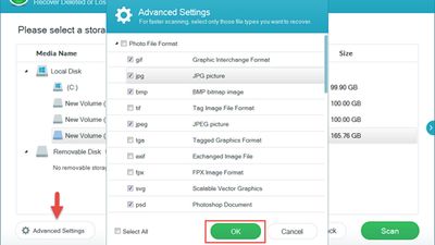 refine photo format to scan