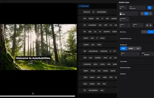 AutoSubtitles screenshot 1