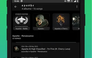 Music Player Lite screenshot 2