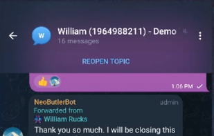 Administrative interface for chat - II