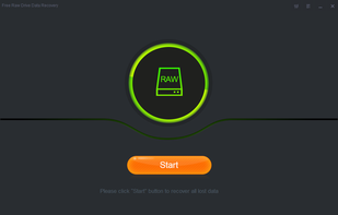 Free Raw Drive Data Recovery screenshot 1