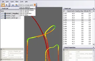 GPS Track Editor screenshot 2