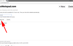 JustNotepad.com screenshot 2