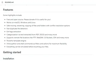 Organize screenshot 1