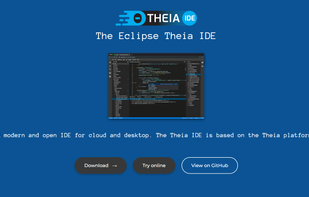 Eclipse Theia screenshot 1