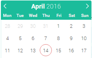 flatpickr screenshot 2