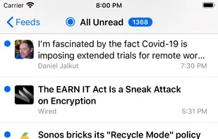 NetNewsWire screenshot 3