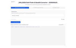 JSONXMLKit screenshot 2