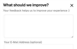 tinyDialog Example Widget