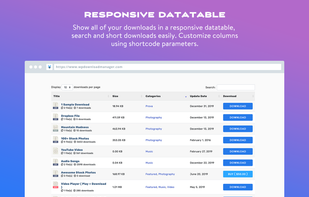 WP Download Manager screenshot 3