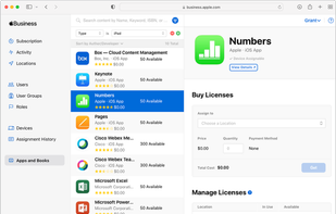 Apple Business Manager screenshot 2