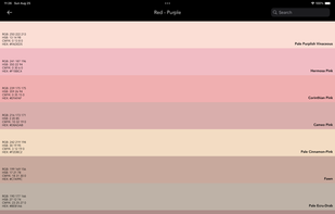Sanzo Color Palettes screenshot 2