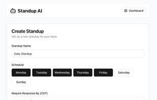 Standup AI screenshot 1