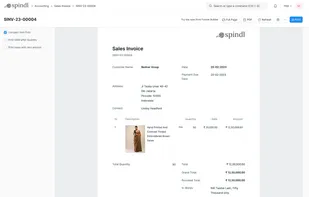 Sales Invoice Print Format