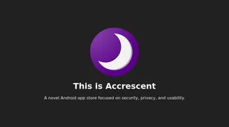 Accrescent 0.27 launches with new app store API, background download, UI upgrades and more image