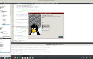 Adélie Linux screenshot 1