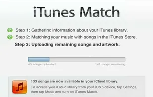 iTunes Match screenshot 1