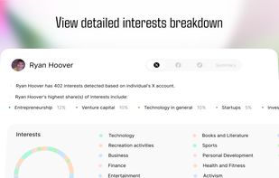 Socialprofiler screenshot 2