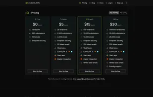Submit JSON screenshot 1