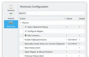 Klipper screenshot 3