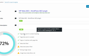 WP Meta SEO screenshot 1