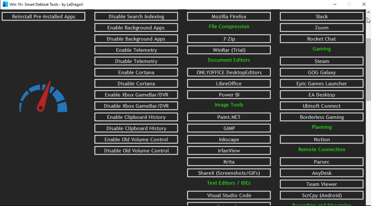 Win 10+ Smart Debloat Tools App Reviews, Features, Pricing & Download