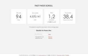 Fast Page Scroll screenshot 3