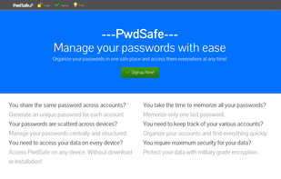 PwdSafe screenshot 1