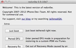 redsn0w screenshot 1