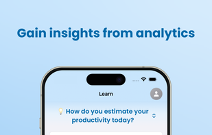 Gain insights from analytics