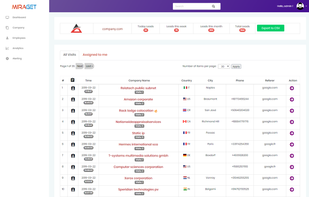 MiragetLeads | B2B Lead Generation screenshot 1