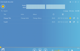 Cinch Audio Recorder screenshot 1