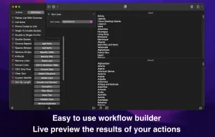 Text Workflow screenshot 2