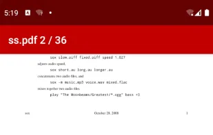 PDF Unshare screenshot 1