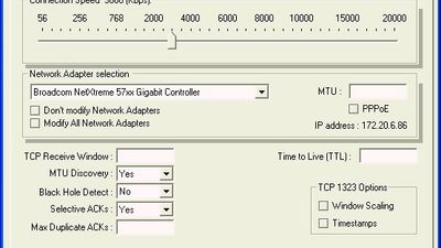 TCP Optimizer screenshot 1