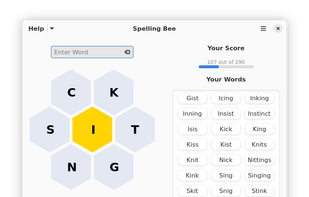 Spelling Bee screenshot 1