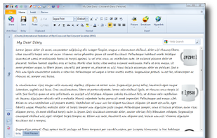 Write diary with a powerful and user-friendly diary editor.
