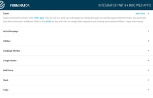 Forminator screenshot 3