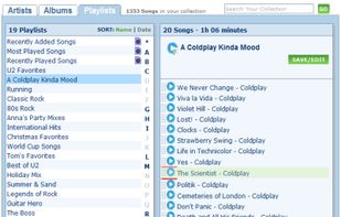 Build a playlist