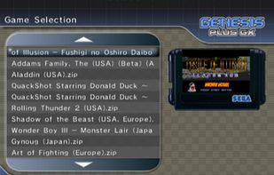 Genesis Plus GX screenshot 2