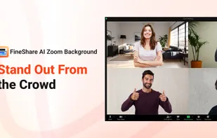 FineShare AI Zoom Background Generator screenshot 2