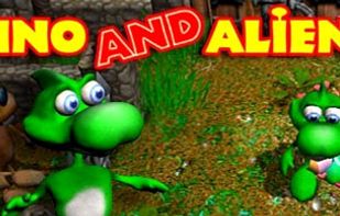 Dino and Aliens screenshot 1