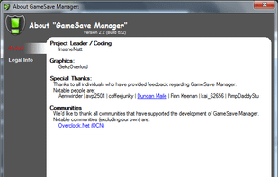GameSave Manager screenshot 1